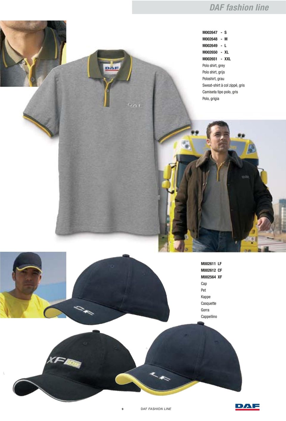 Sweat-shirt à col zippé, gris Camiseta tipo polo, gris Polo, grigia