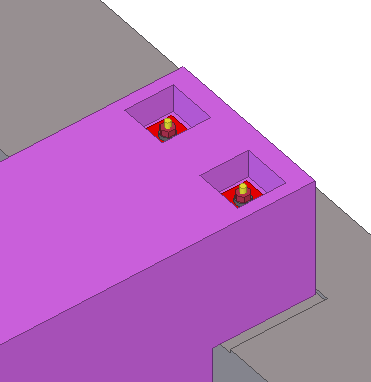 Ejemplo 2 Permite definir el tamaño de los rebajes en la viga en ambas direcciones.