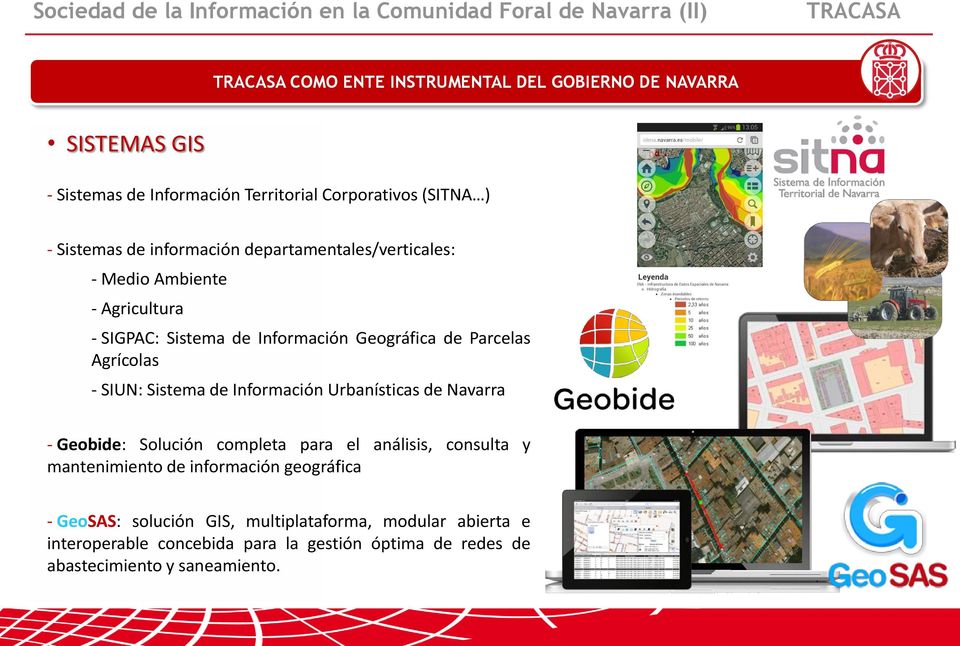 SIUN: Sistema de Información Urbanísticas de Navarra - Geobide: Solución completa para el análisis, consulta y mantenimiento de información