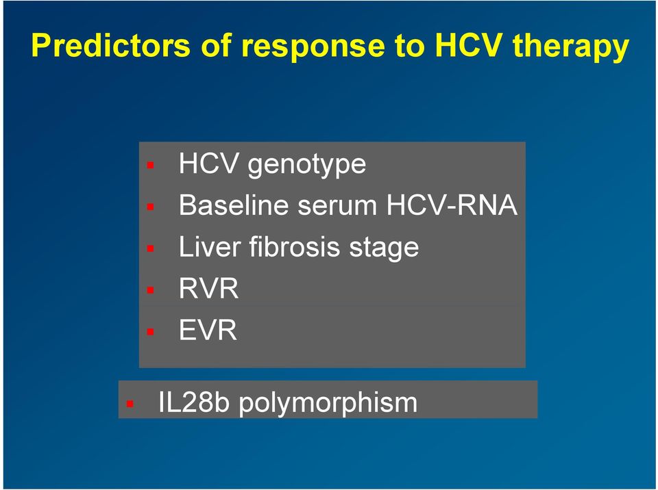 serum HCV-RNA Liver fibrosis