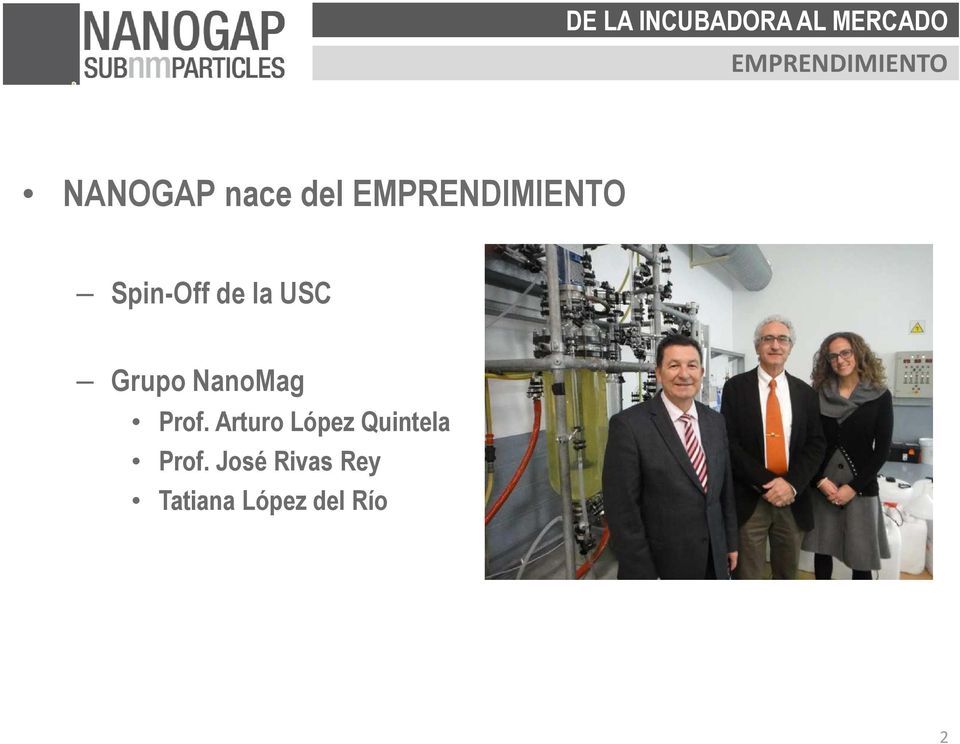 la USC Grupo NanoMag Prof.