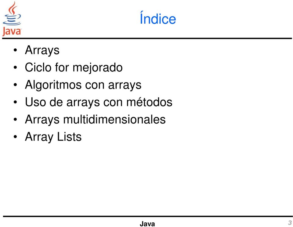 Uso de arrays con métodos
