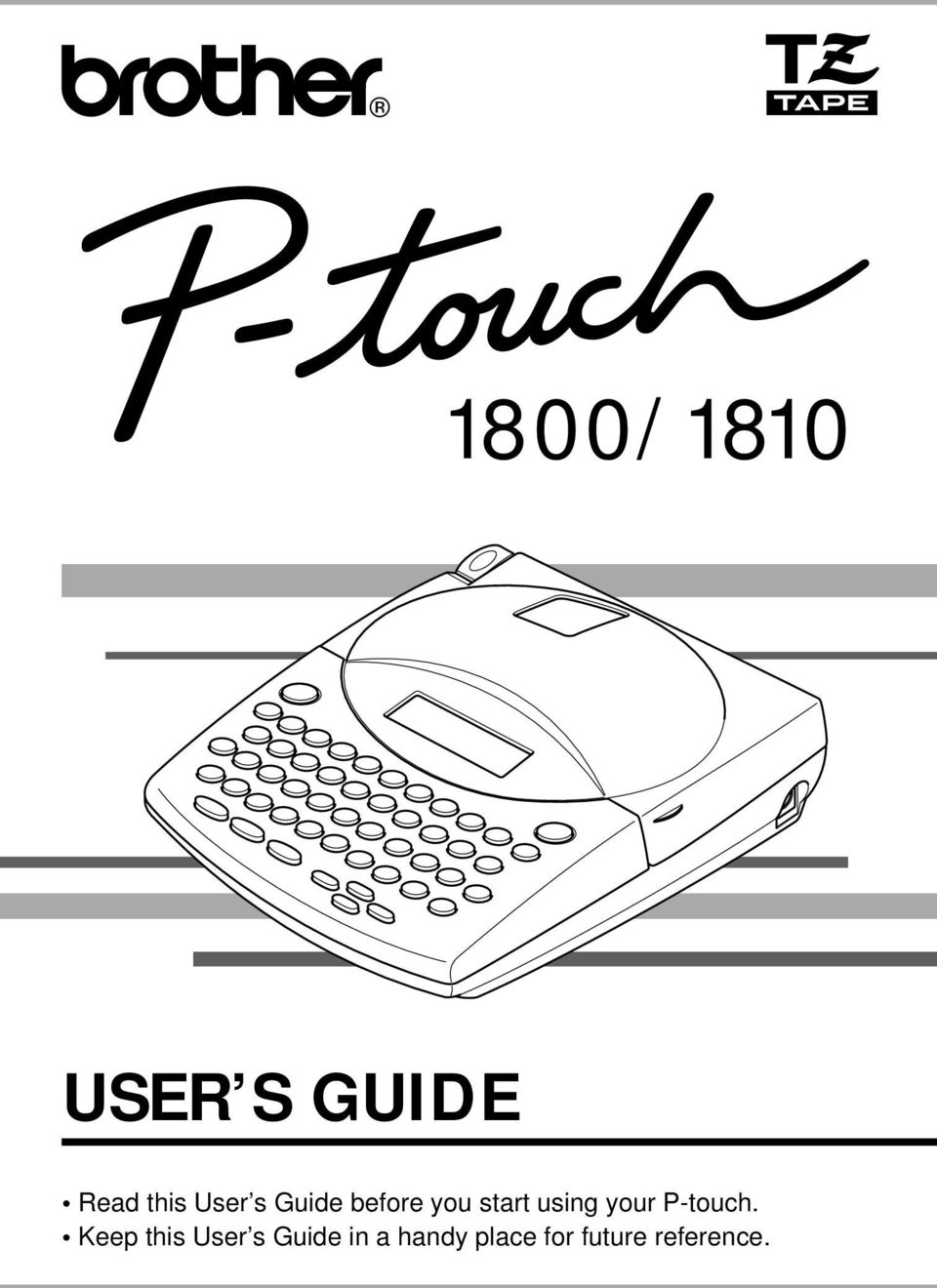 your P-touch.