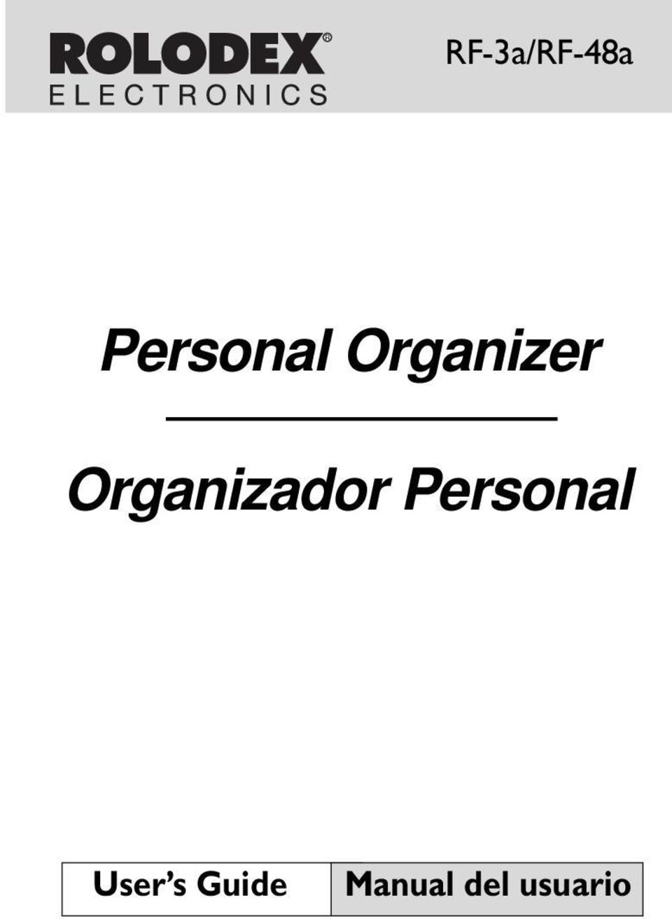 Organizador Personal