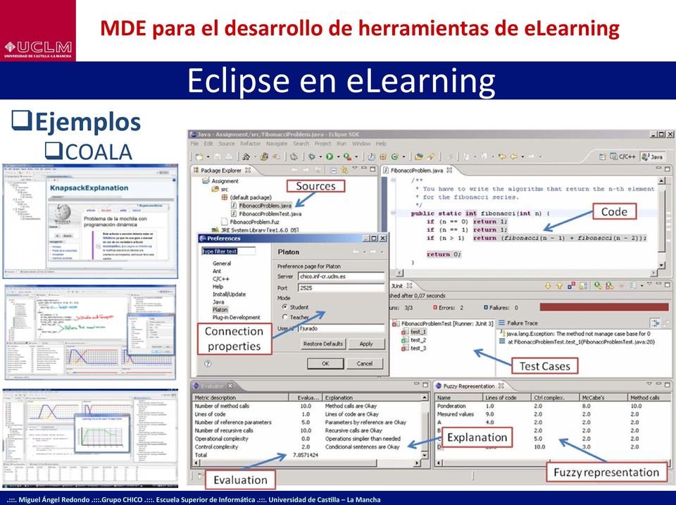 MDE para el desarrollo de herramientas de elearning Thus, to further develop our approach we have selected the widely available Eclipse platform [Eclipse].