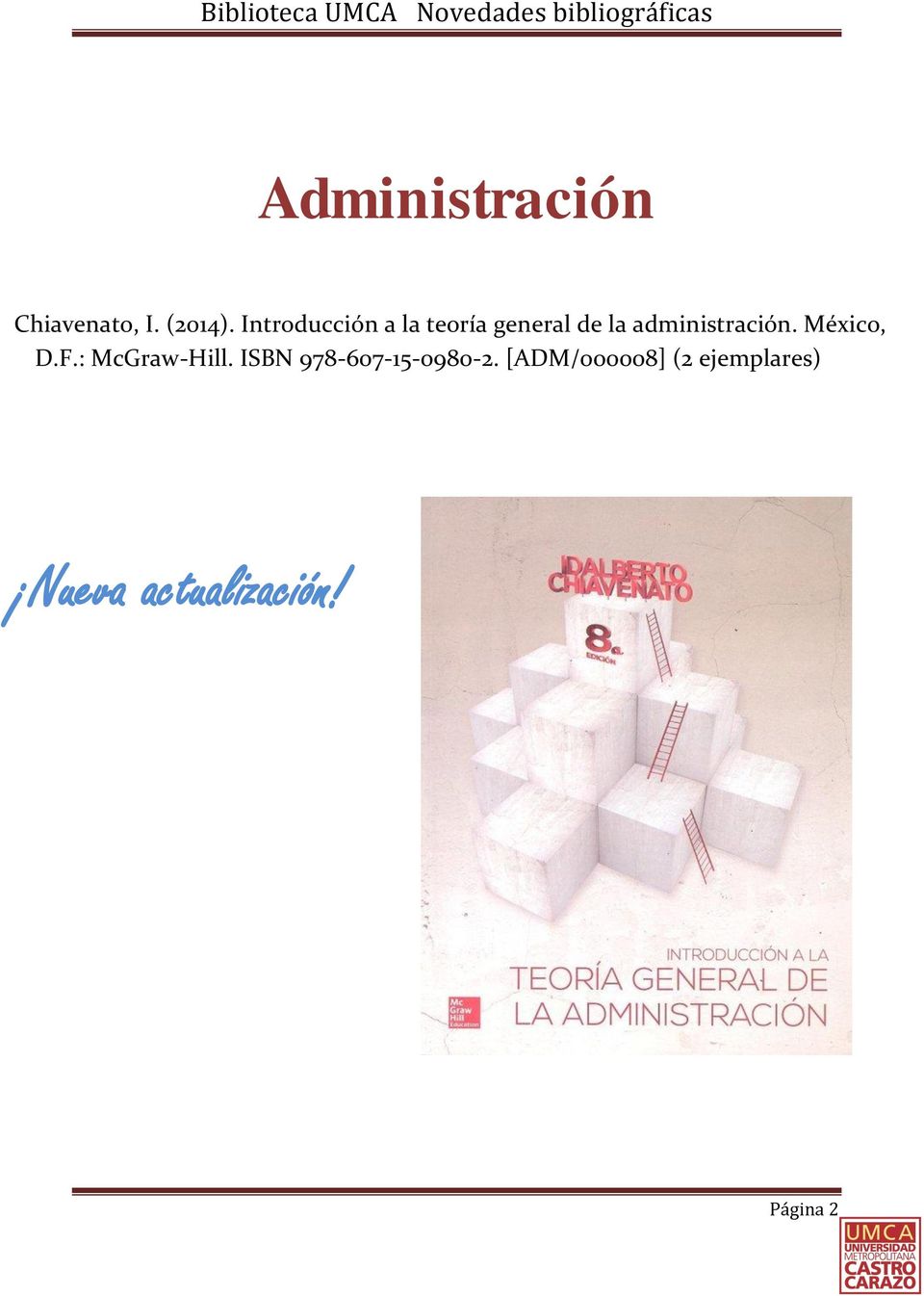 administración. México, D.F.: McGraw-Hill.