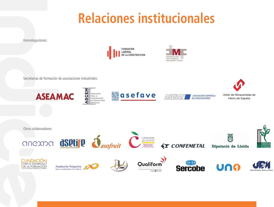 formación de asociaciones industriales: