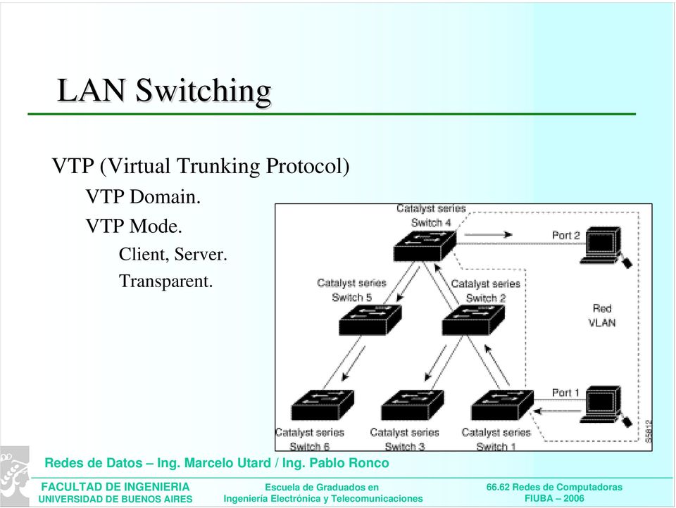 Protocol) VTP Domain.