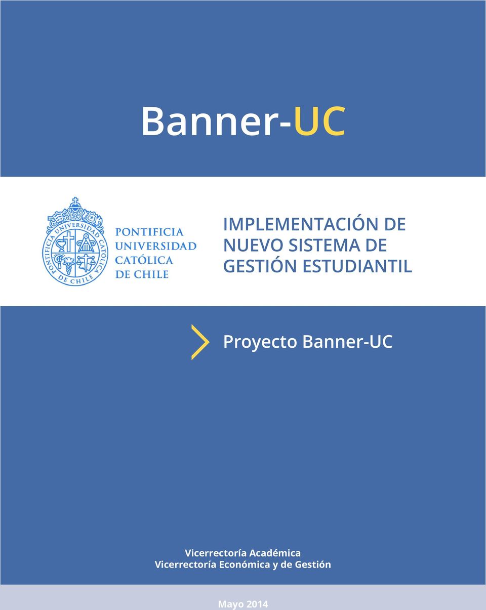 Banner-UC Vicerrectoría Académica