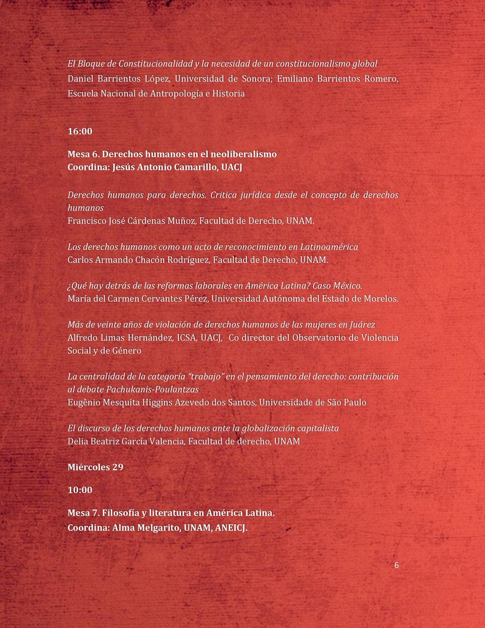 Critica jurídica desde el concepto de derechos humanos Francisco José Cárdenas Muñoz, Facultad de Derecho, UNAM.