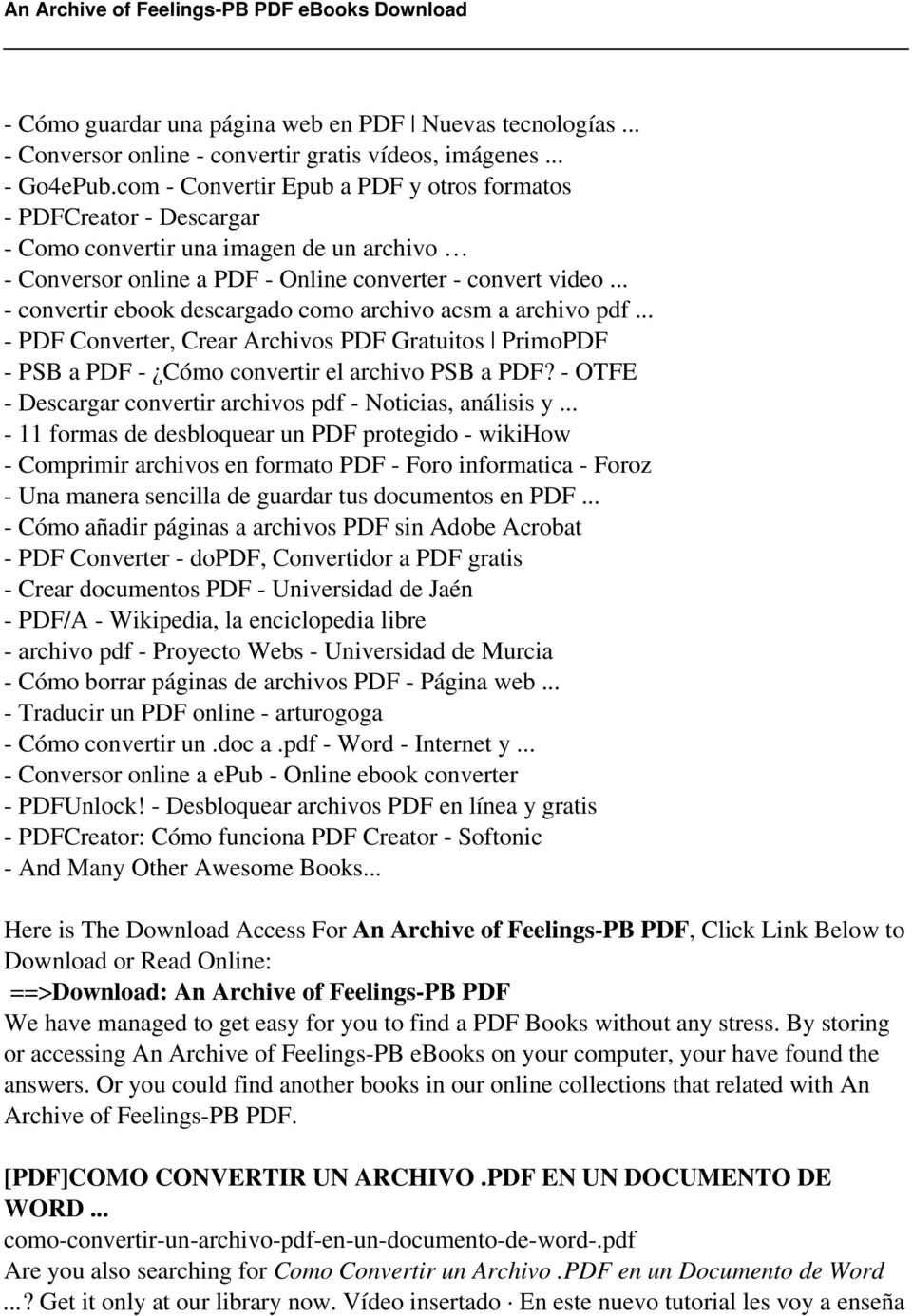 .. - convertir ebook descargado como archivo acsm a archivo pdf... - PDF Converter, Crear Archivos PDF Gratuitos PrimoPDF - PSB a PDF - Cómo convertir el archivo PSB a PDF?