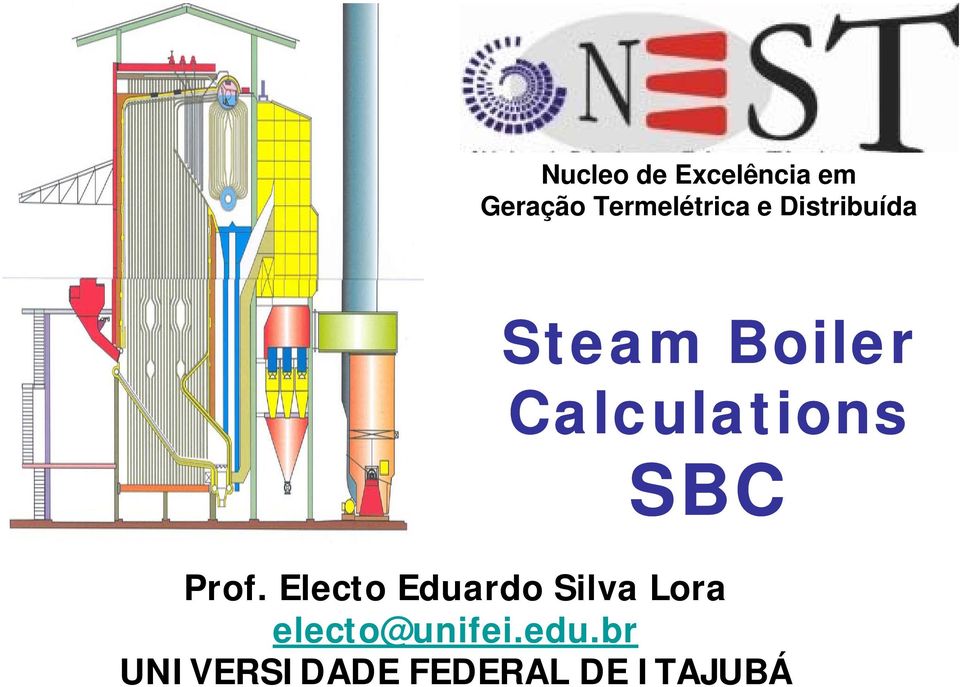 Calculations SBC Prof.