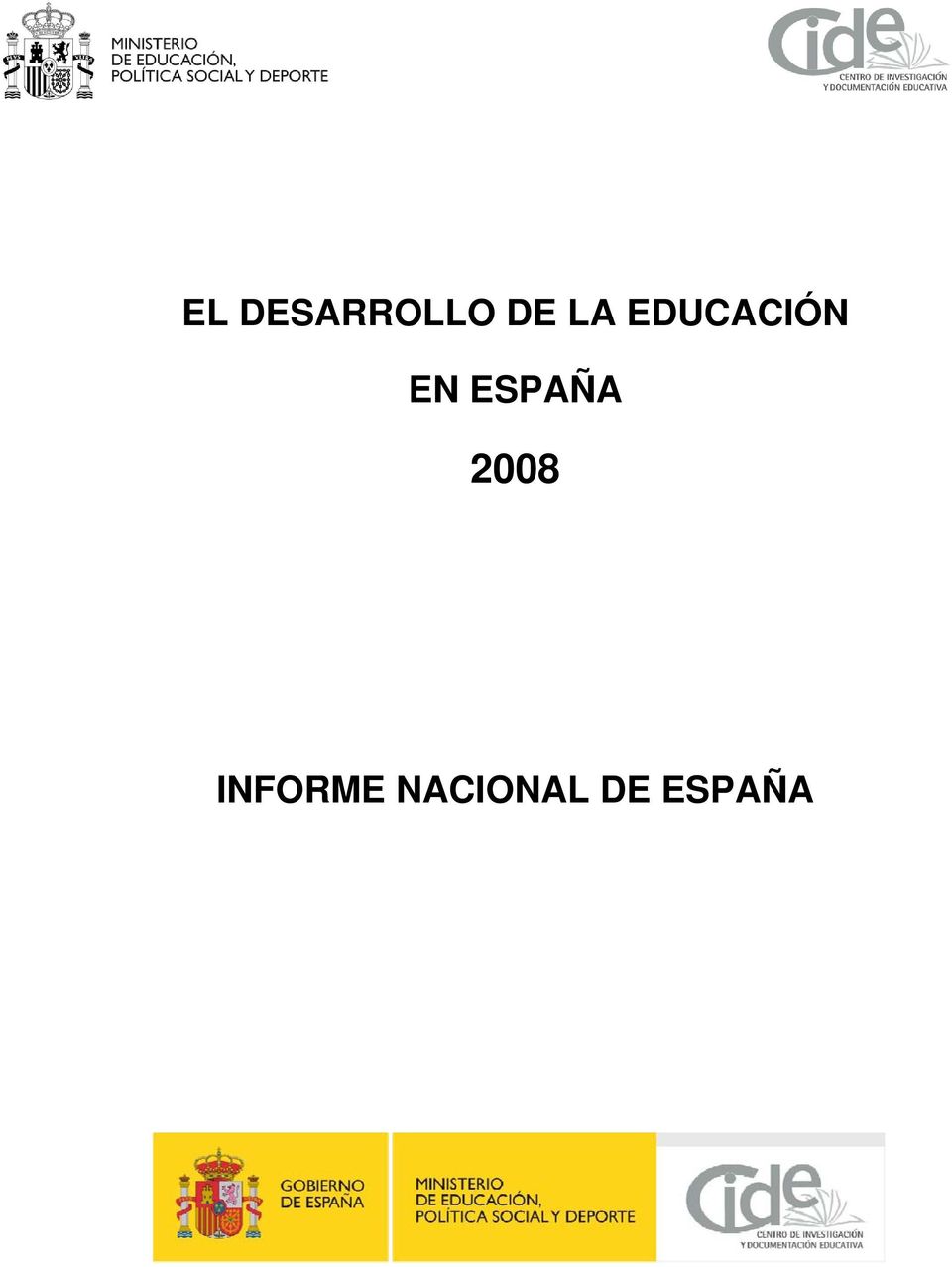 ESPAÑA 2008