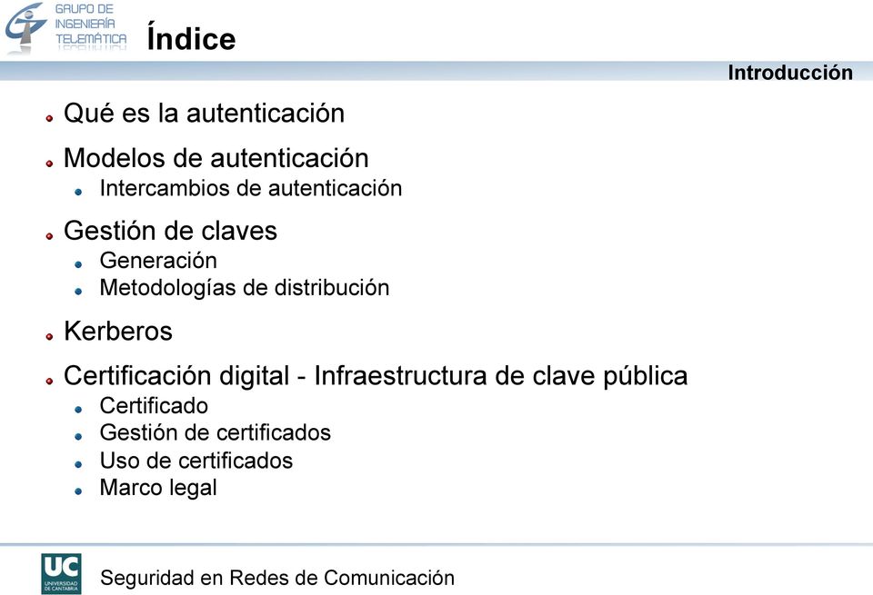 Kerberos Certificación digital - Infraestructura de clave pública