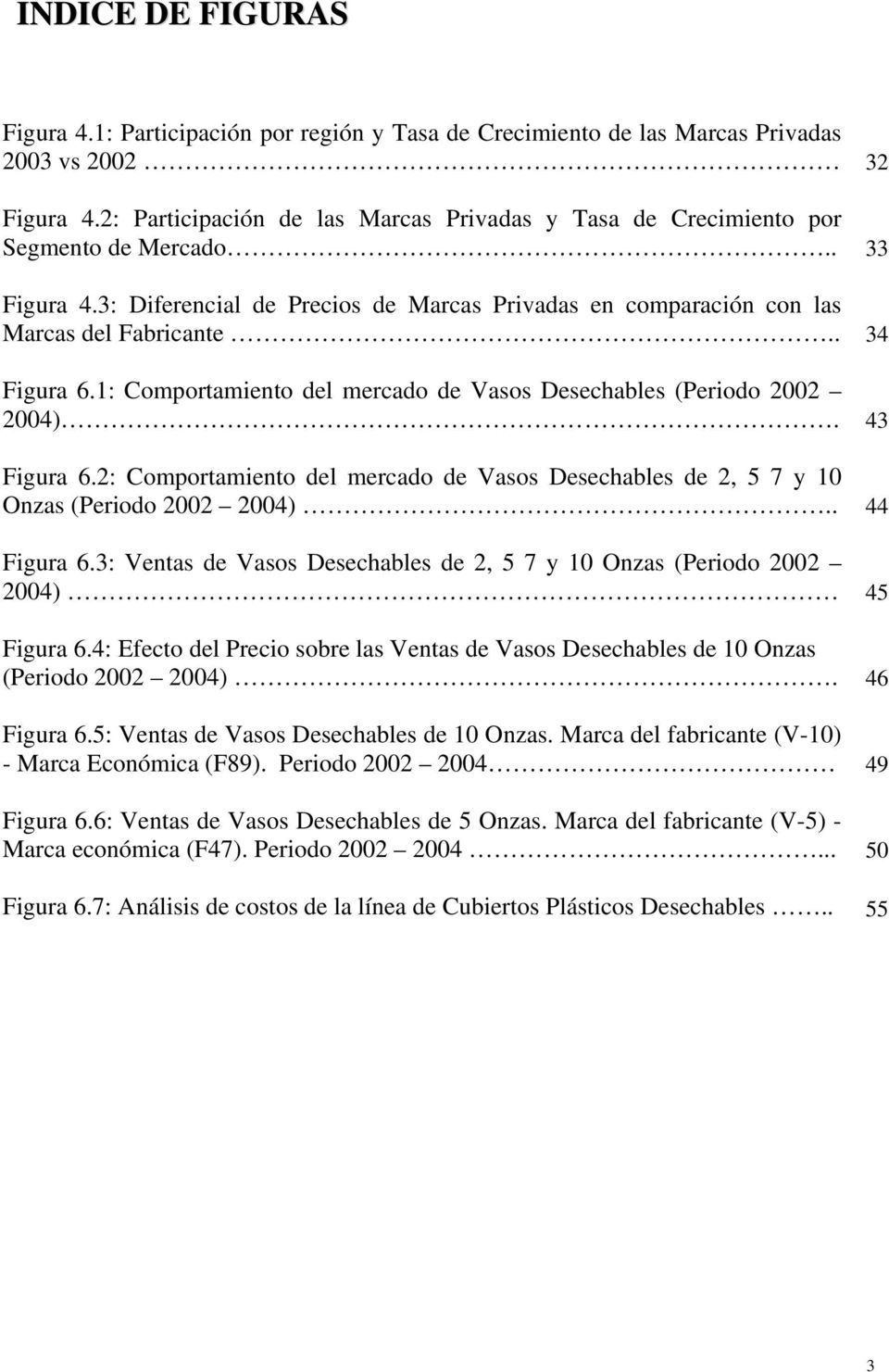 . 34 Figura 6.1: Comportamiento del mercado de Vasos Desechables (Periodo 2002 2004). 43 Figura 6.2: Comportamiento del mercado de Vasos Desechables de 2, 5 7 y 10 Onzas (Periodo 2002 2004).