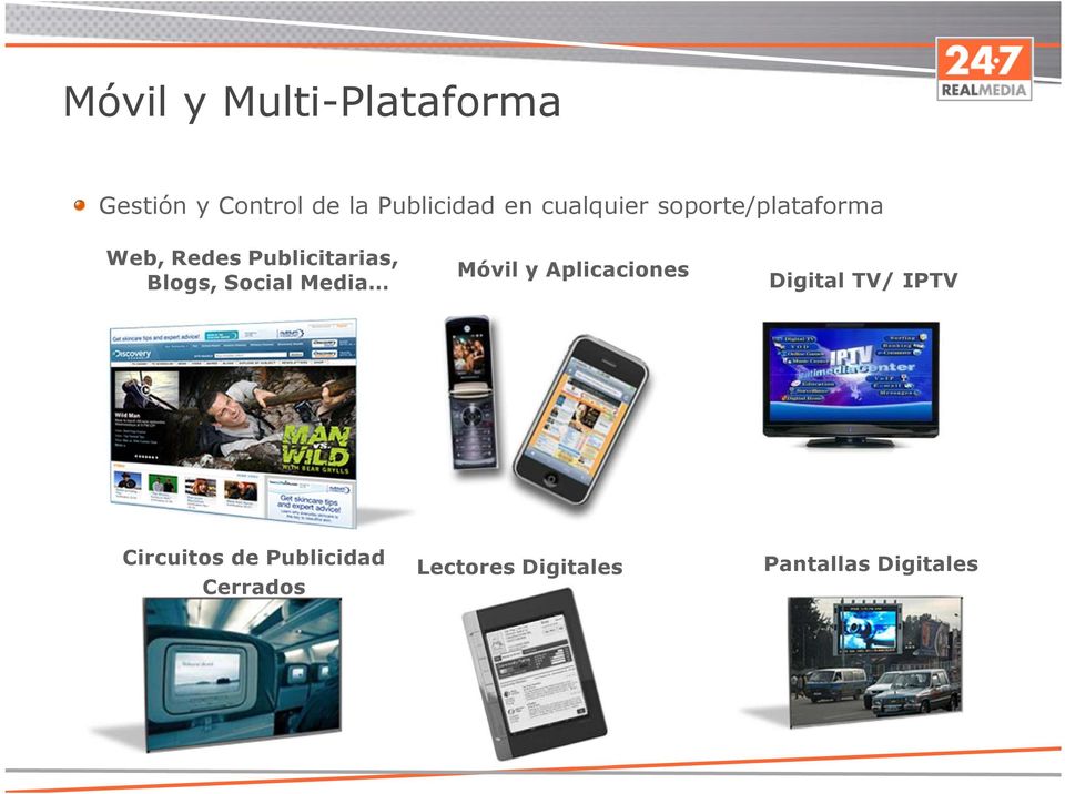 Blogs, Social Media Móvil y Aplicaciones Digital TV/ IPTV