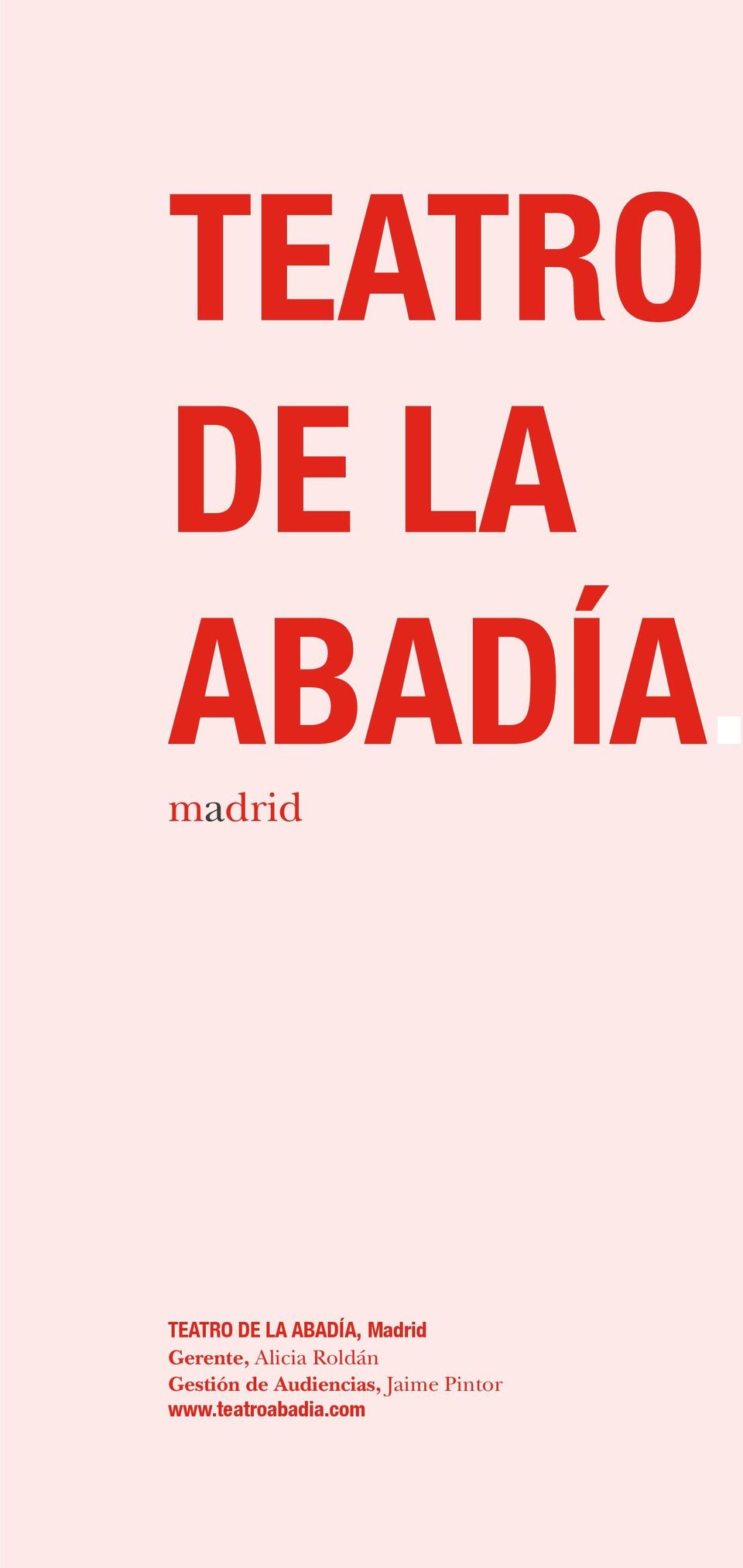 Madrid Gerente, Alicia Roldán