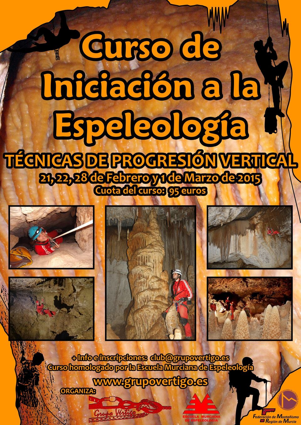 Info e inscripciones: Curso homologado por la Escuela Murciana de