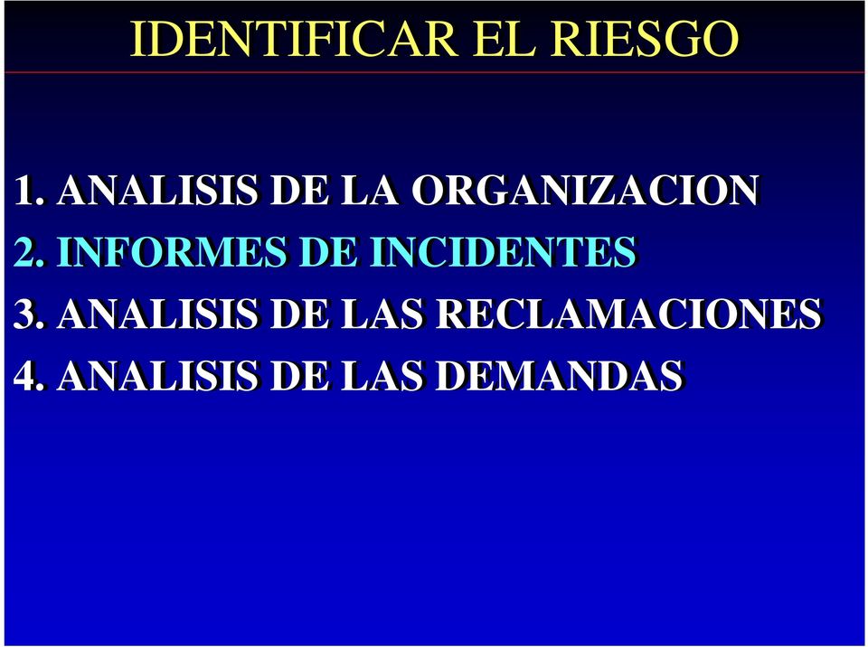 INFORMES DE INCIDENTES 3.