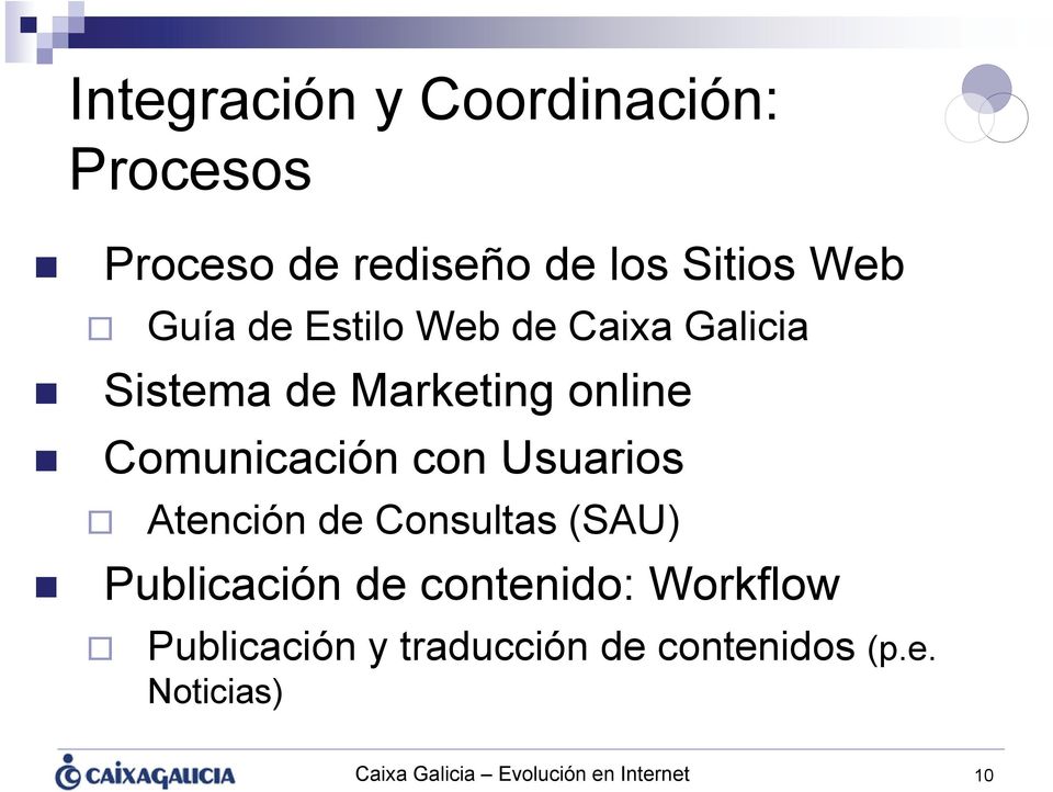 Usuarios Atención de Consultas (SAU) Publicación de contenido: Workflow