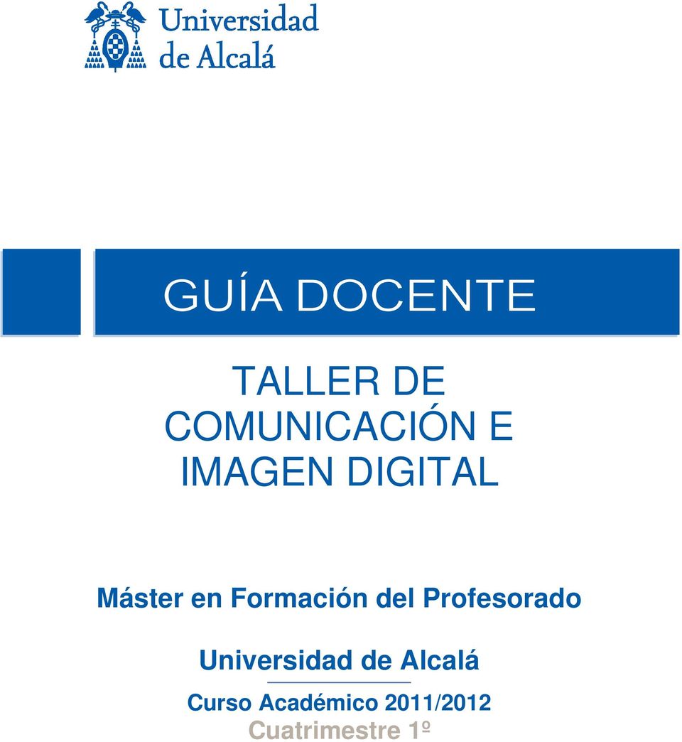 Profesorado Universidad de Alcalá