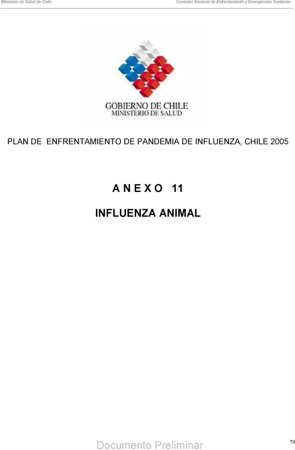 INFLUENZA, CHILE 2005