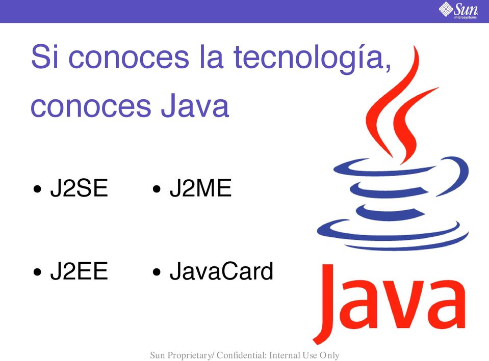 conoces Java