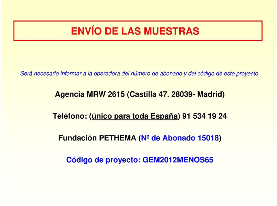 Agencia MRW 2615 (Castilla 47.