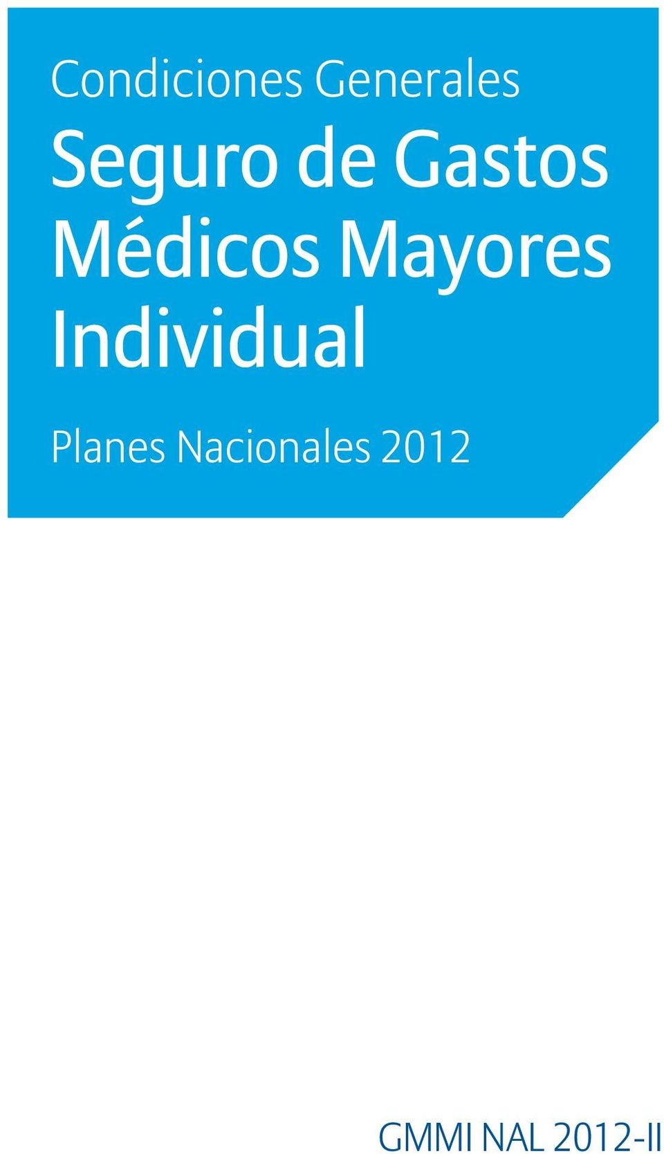 Mayores Individual Planes