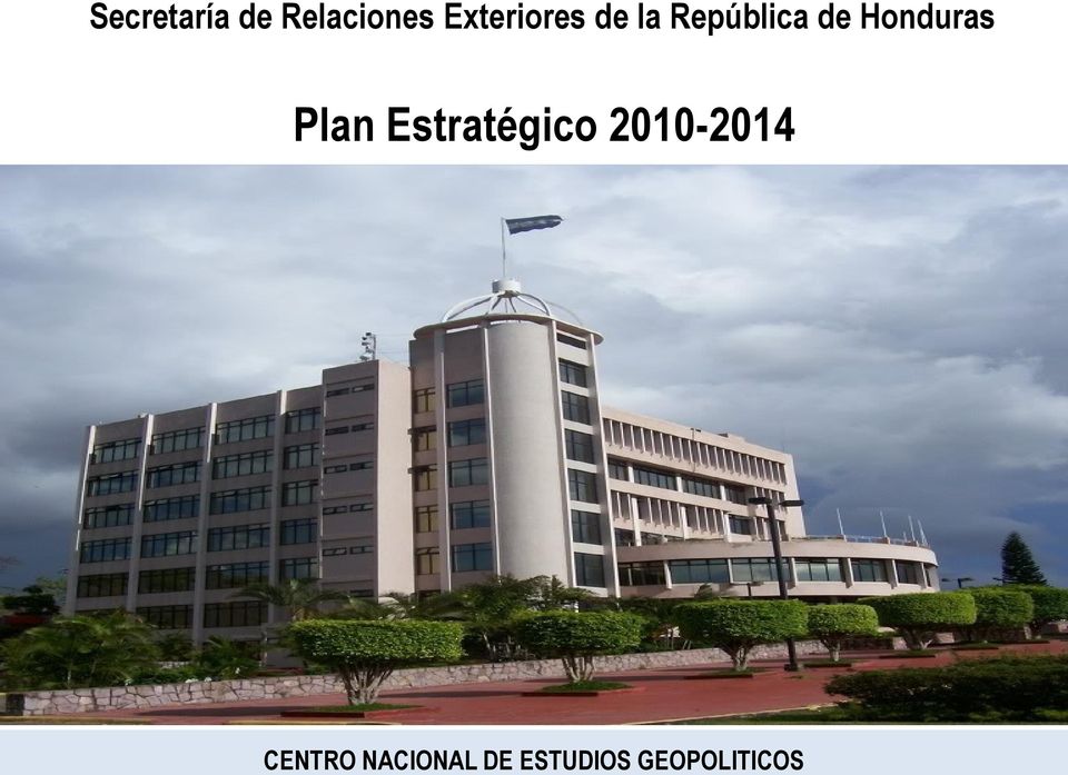 Honduras Plan Estratégico
