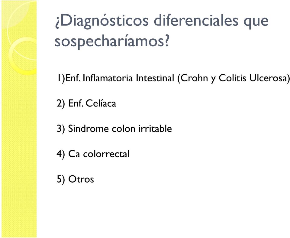 Inflamatoria Intestinal (Crohn y Colitis