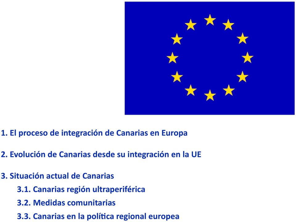 Situación actual de Canarias 3.1.