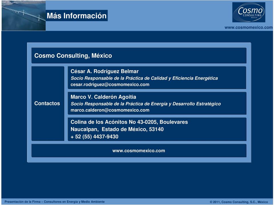 rodriguez@cosmomexico.com Contactos Marco V.