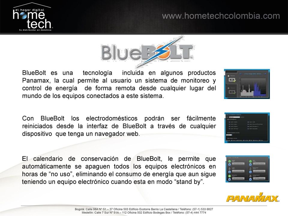 Con BlueBolt los electrodomésticos podrán ser fácilmente reiniciados desde la interfaz de BlueBolt a través de cualquier dispositivo que tenga un navegador