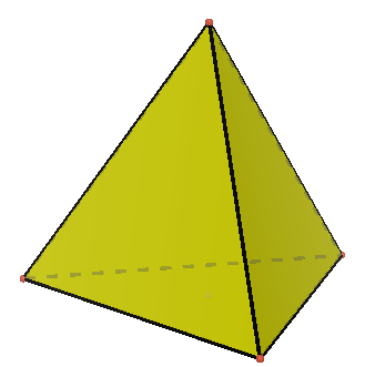2. Los poliedros regulares convexos y sus características: A partir de los resultados en el apartado anterior podemos deducir que: a) Las caras de un poliedro regular convexo deberán ser iguales y