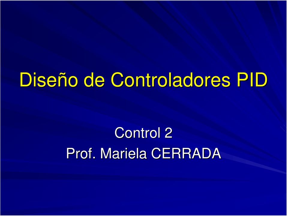 PID Control 2
