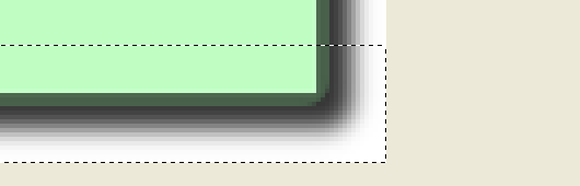 ver. 2 Diseño de cajas de esquinas redondeadas y ancho fijo para Diseño WEB _TICO 1º Bachillerato página 6/9 5. Por último, tenemos que seleccionar el recorte inferior de 520 x 25 píxeles.