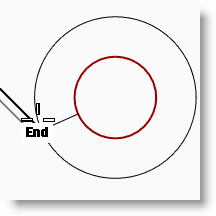 Desfasar se utiliza para crear copias especializadas, como líneas paralelas, círculos concéntricos y arcos concéntricos, a través de puntos específicos o en distancias predeterminadas.