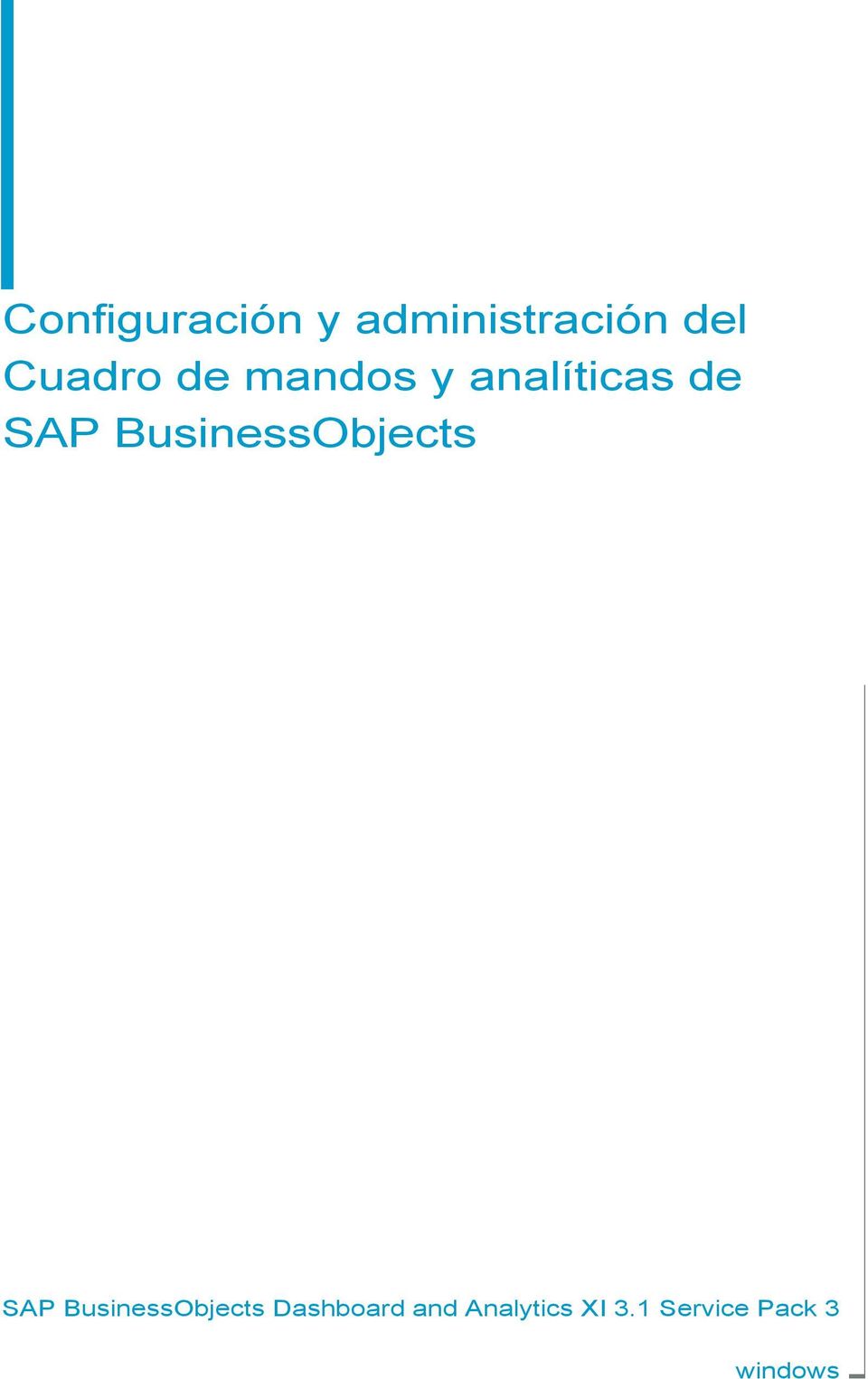 BusinessObjects SAP BusinessObjects