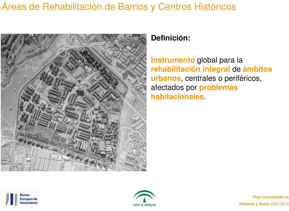 rehabilitación integral de ámbitos urbanos,
