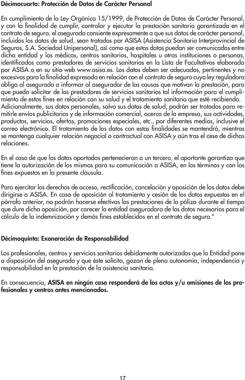 Sanitaria Interprovincial de Seguros, S.A.