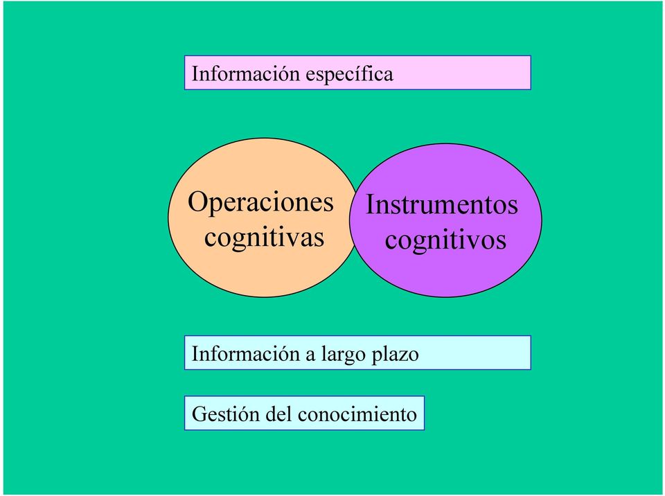 Instrumentos cognitivos