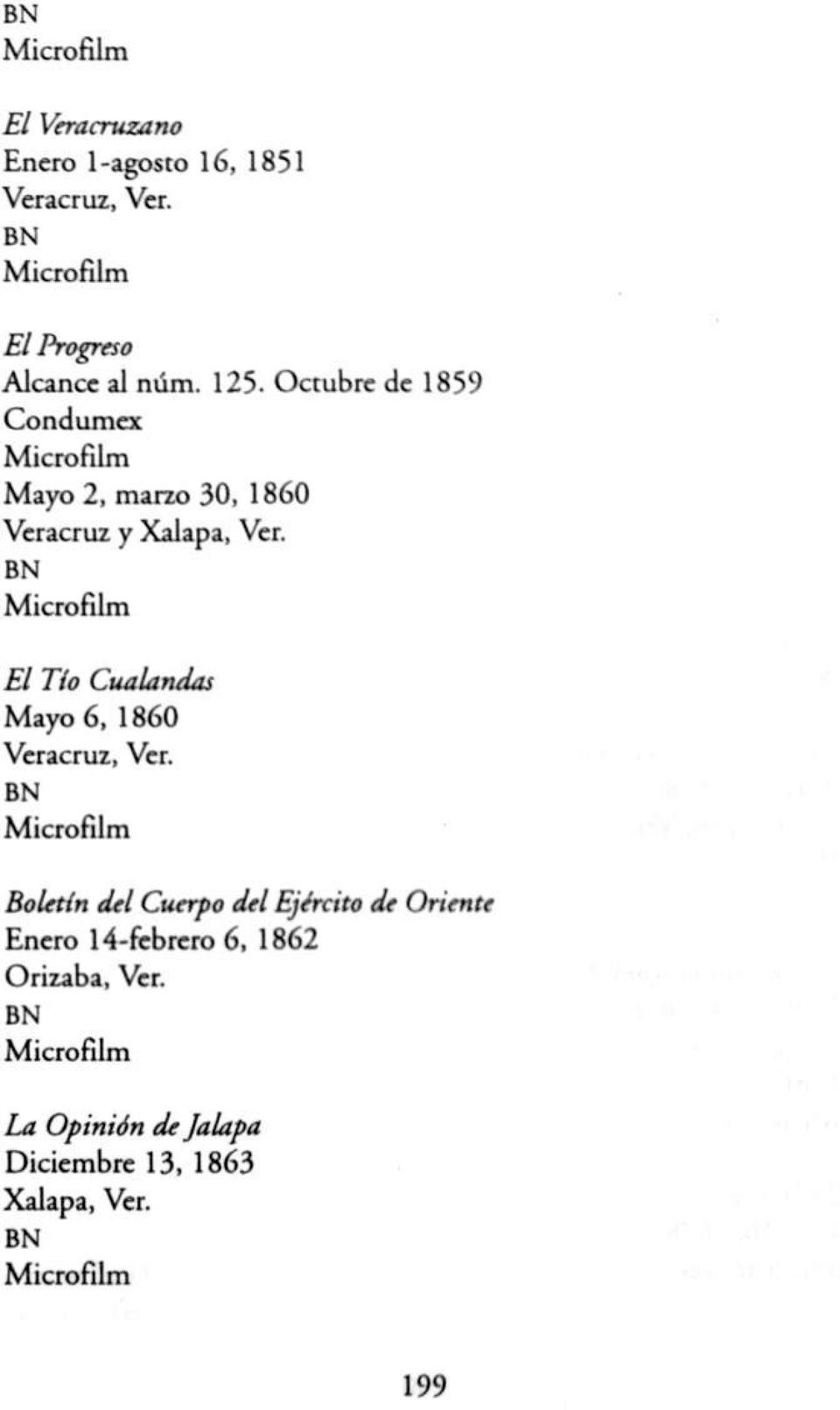 Tío Cualandas Mayo 6, 1860 Boletín del Cuerpo del Ejército de