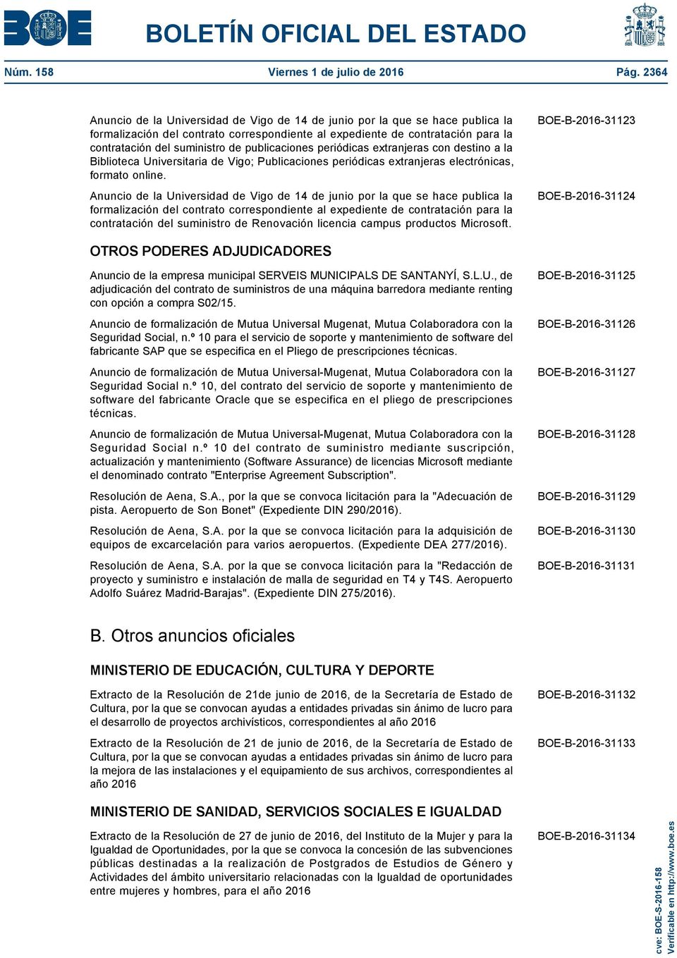 publicaciones periódicas extranjeras con destino a la Biblioteca Universitaria de Vigo; Publicaciones periódicas extranjeras electrónicas, formato online.