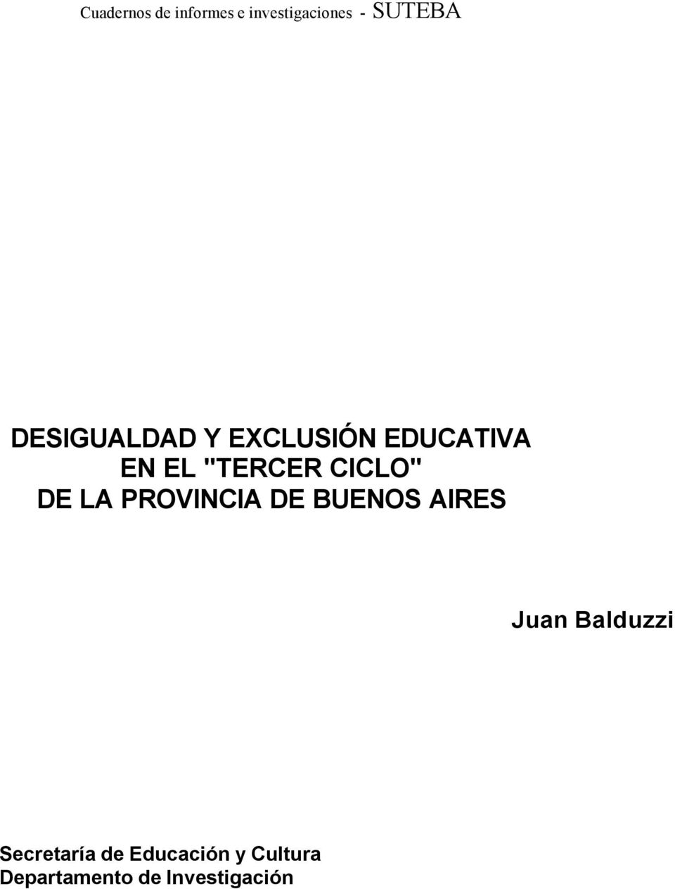 AIRES Juan Balduzzi Secretaría de