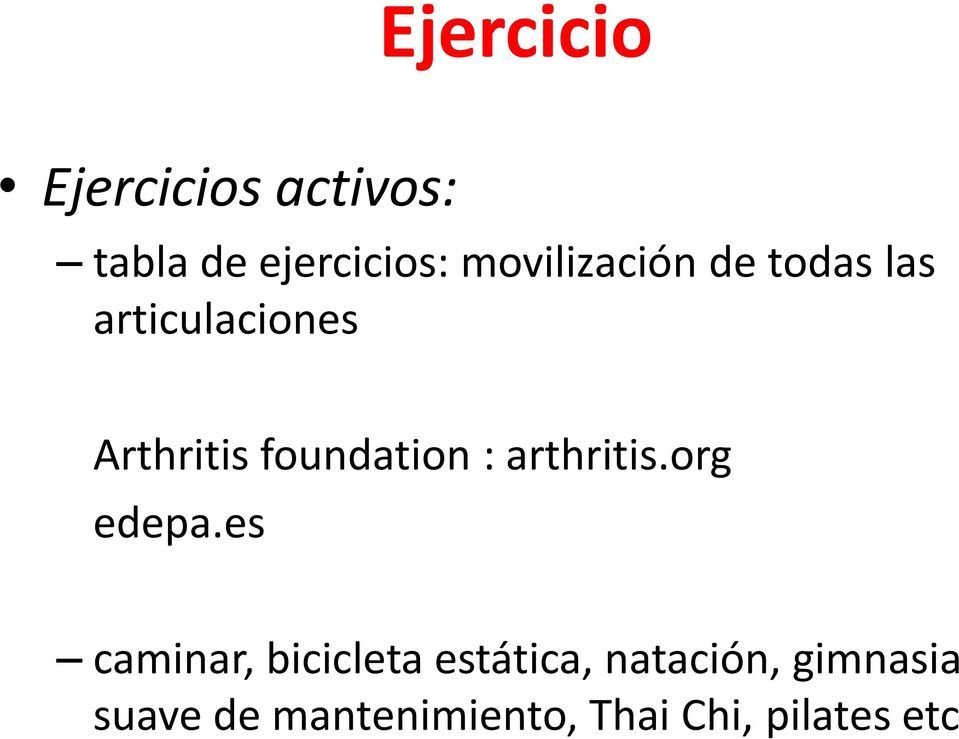 foundation : arthritis.org edepa.