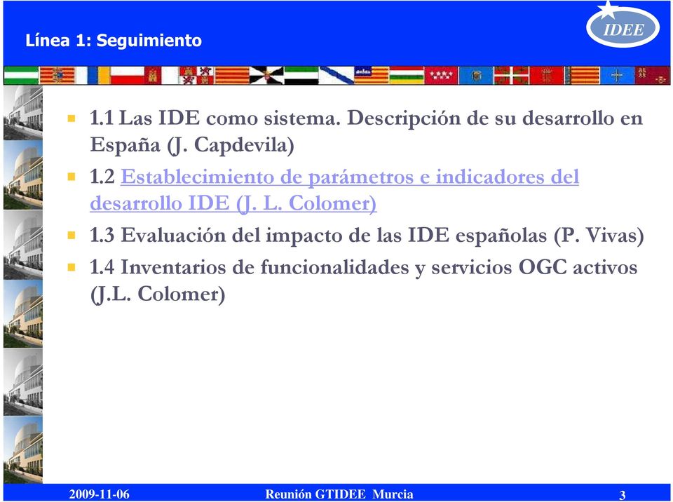 2 Establecimiento de parámetros e indicadores del desarrollo IDE (J. L.
