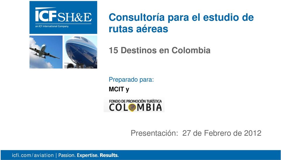 Colombia Preparado para: MCIT y