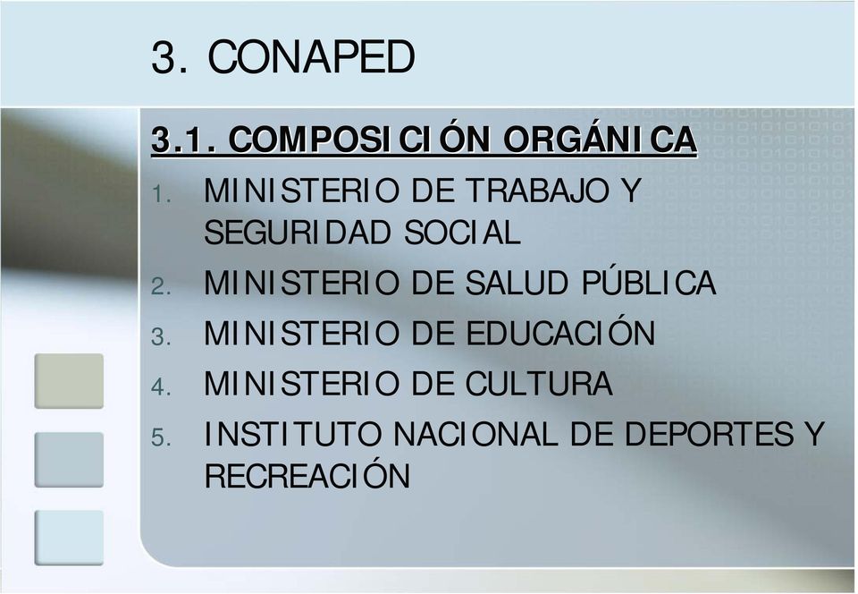 MINISTERIO DE SALUD PÚBLICA 3.