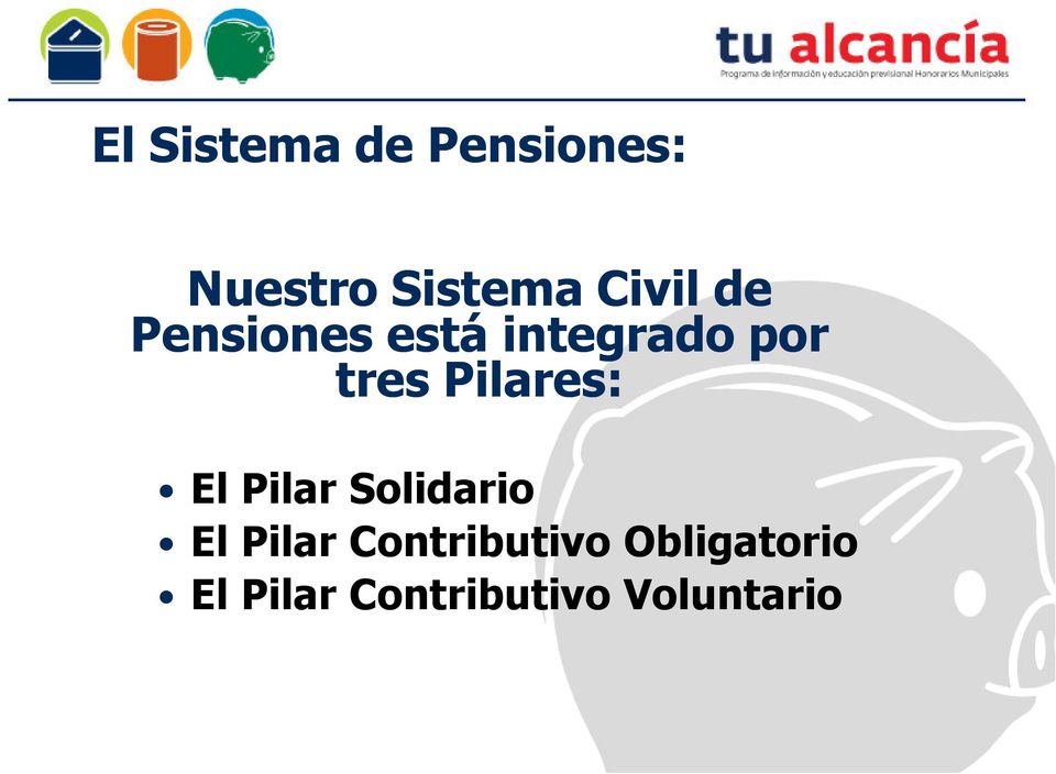 Pilares: El Pilar Solidario El Pilar